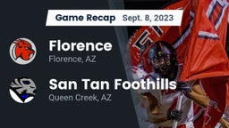 Recap: Florence  vs. San Tan Foothills  2023