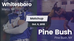 Matchup: Whitesboro High vs. Pine Bush  2018