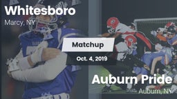 Matchup: Whitesboro High vs. Auburn Pride 2019