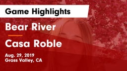 Bear River  vs Casa Roble Game Highlights - Aug. 29, 2019