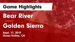 Bear River  vs Golden Sierra Game Highlights - Sept. 17, 2019