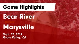 Bear River  vs Marysville  Game Highlights - Sept. 23, 2019
