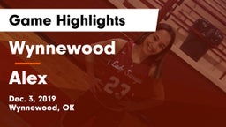 Wynnewood  vs Alex  Game Highlights - Dec. 3, 2019