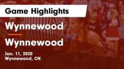 Wynnewood  vs Wynnewood  Game Highlights - Jan. 11, 2020