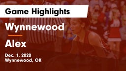Wynnewood  vs Alex  Game Highlights - Dec. 1, 2020