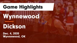 Wynnewood  vs Dickson  Game Highlights - Dec. 4, 2020
