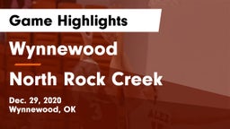 Wynnewood  vs North Rock Creek Game Highlights - Dec. 29, 2020
