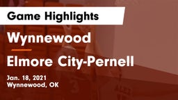 Wynnewood  vs Elmore City-Pernell  Game Highlights - Jan. 18, 2021