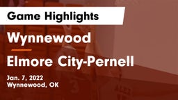 Wynnewood  vs Elmore City-Pernell  Game Highlights - Jan. 7, 2022