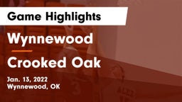 Wynnewood  vs Crooked Oak  Game Highlights - Jan. 13, 2022