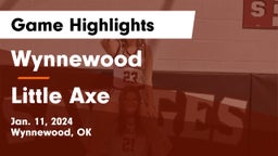 Wynnewood  vs Little Axe  Game Highlights - Jan. 11, 2024