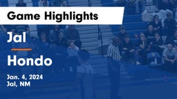 Jal  vs Hondo  Game Highlights - Jan. 4, 2024