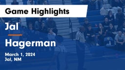 Jal  vs Hagerman  Game Highlights - March 1, 2024