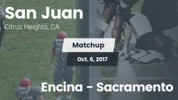 Matchup: San Juan  vs. Encina  - Sacramento 2017