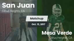 Matchup: San Juan  vs. Mesa Verde  2017