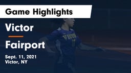 Victor  vs Fairport  Game Highlights - Sept. 11, 2021
