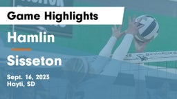Hamlin  vs Sisseton  Game Highlights - Sept. 16, 2023