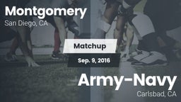 Matchup: Montgomery High vs. Army-Navy  2016