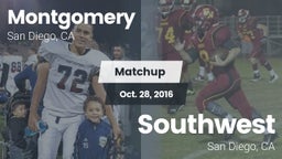 Matchup: Montgomery High vs. Southwest  2016