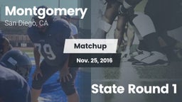 Matchup: Montgomery High vs. State Round 1 2016