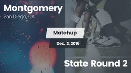 Matchup: Montgomery High vs. State Round 2 2016