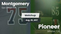 Matchup: Montgomery High vs. Pioneer  2017