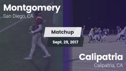 Matchup: Montgomery High vs. Calipatria  2017
