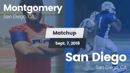 Matchup: Montgomery High vs. San Diego  2018