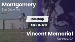 Matchup: Montgomery High vs. Vincent Memorial  2018