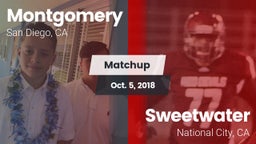 Matchup: Montgomery High vs. Sweetwater  2018