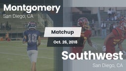Matchup: Montgomery High vs. Southwest  2018