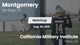 Matchup: Montgomery High vs. California Military Institute  2019