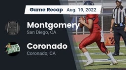 Recap: Montgomery  vs. Coronado  2022
