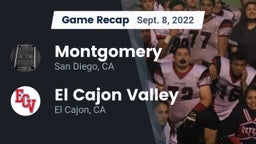Recap: Montgomery  vs. El Cajon Valley  2022