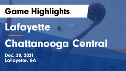 Lafayette  vs Chattanooga Central Game Highlights - Dec. 28, 2021