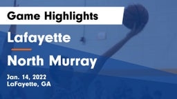 Lafayette  vs North Murray  Game Highlights - Jan. 14, 2022