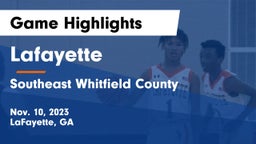 Lafayette  vs Southeast Whitfield County Game Highlights - Nov. 10, 2023