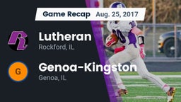 Recap: Lutheran  vs. Genoa-Kingston  2017