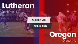 Matchup: Lutheran  vs. Oregon  2017