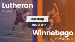 Matchup: Lutheran  vs. Winnebago  2017