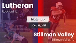 Matchup: Lutheran  vs. Stillman Valley  2018