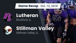 Recap: Lutheran  vs. Stillman Valley  2018