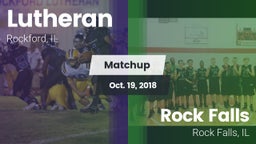 Matchup: Lutheran  vs. Rock Falls  2018