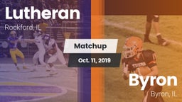 Matchup: Lutheran  vs. Byron  2019