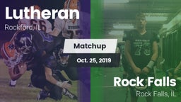 Matchup: Lutheran  vs. Rock Falls  2019
