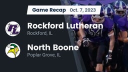Recap: Rockford Lutheran  vs. North Boone  2023