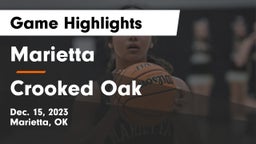Marietta  vs Crooked Oak  Game Highlights - Dec. 15, 2023