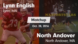 Matchup: Lynn English vs. North Andover  2016