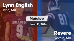 Matchup: Lynn English vs. Revere  2016