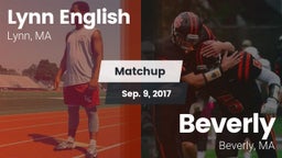 Matchup: Lynn English vs. Beverly  2017